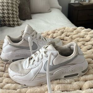 Nike White and Gray Sneakers